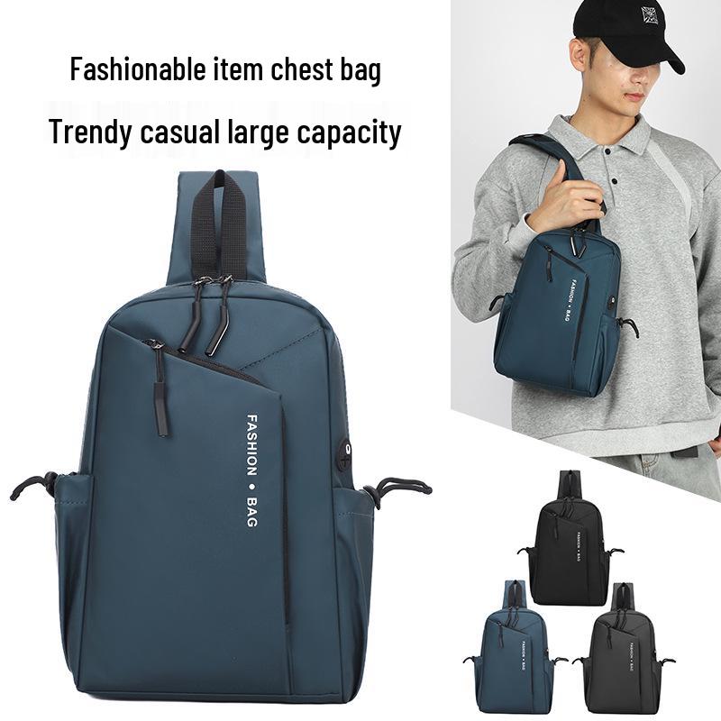 Men's Multifunctional Crossbody Chest Bag - Leisure Sports Shoulder Backpack