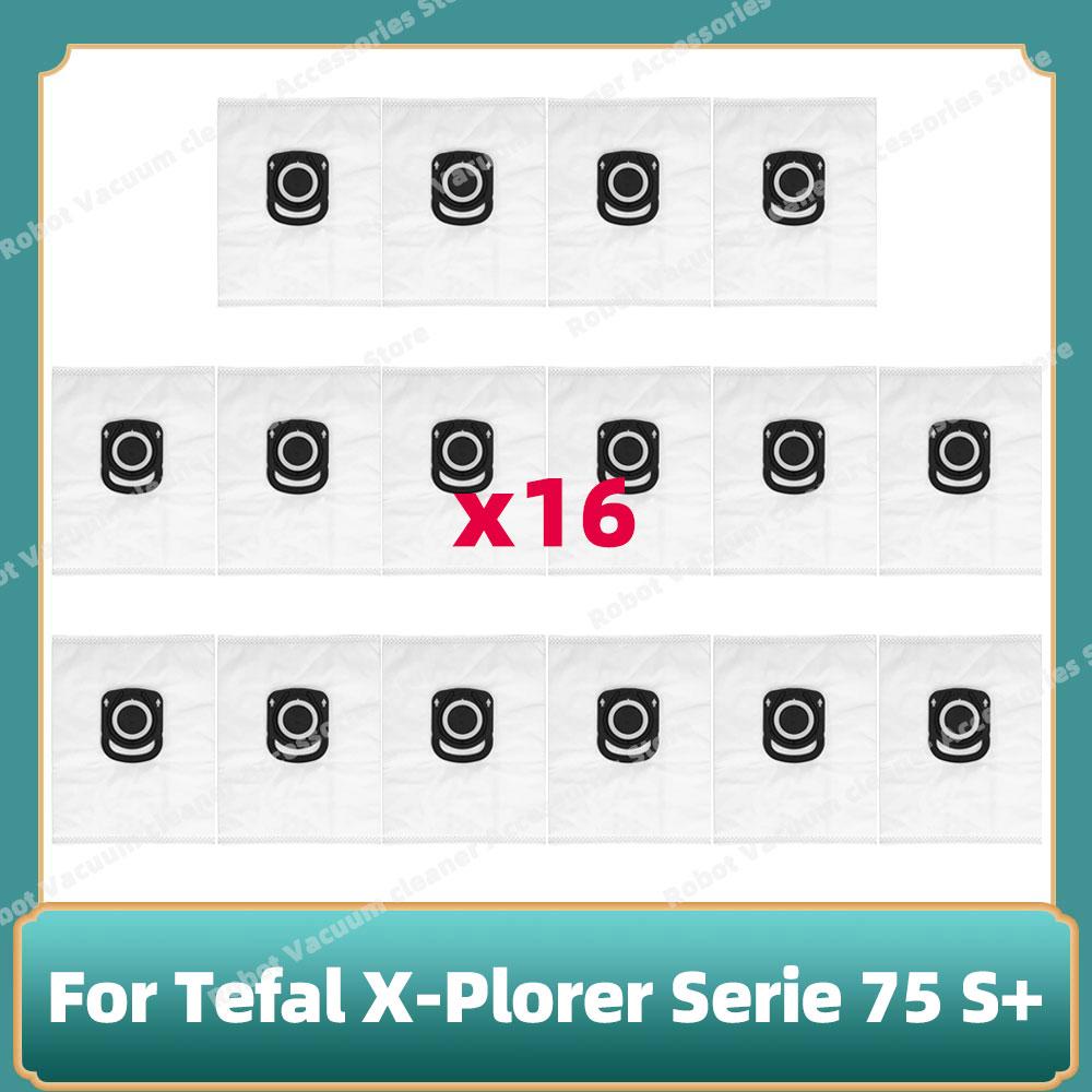 Compatible For Tefal Rowenta X-plorer Serie 75S RR8577WH / 75S+ RG8597W Roller Main Side Brush Hepa Filter Mop Cloth Parts
