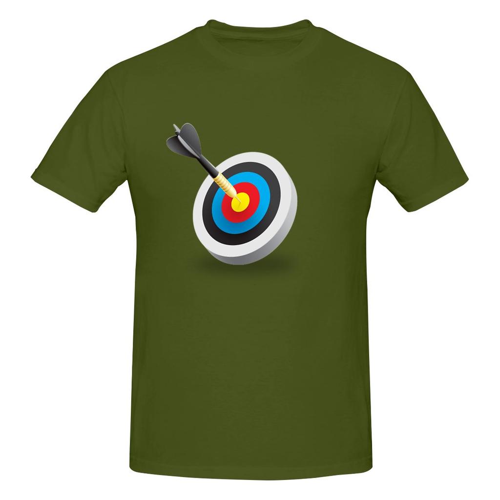 Super Archery Dropped Shoulder Tshirt Light Casual Clean Surface Cotton Tee