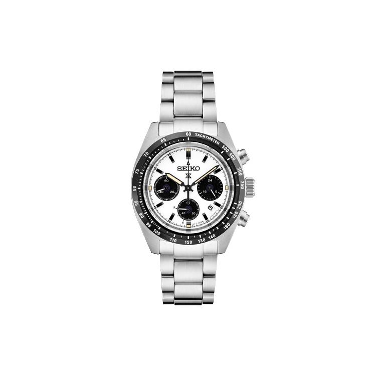 

SEIKO Prospex 100m Water Resistant Solar Movement Stainless Steel Strap Watch Men s Watches SSC813 White Dial