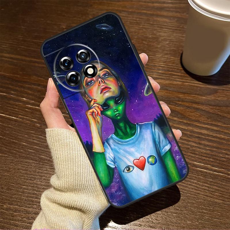 Mushroom Moon Shroom Farmer Case For OnePlus 13T 10T 8T 10R 13R 15 R 13 12 11 9 10 Pro Nord CE 5 2 3 4 Lite N20 N30 Cover