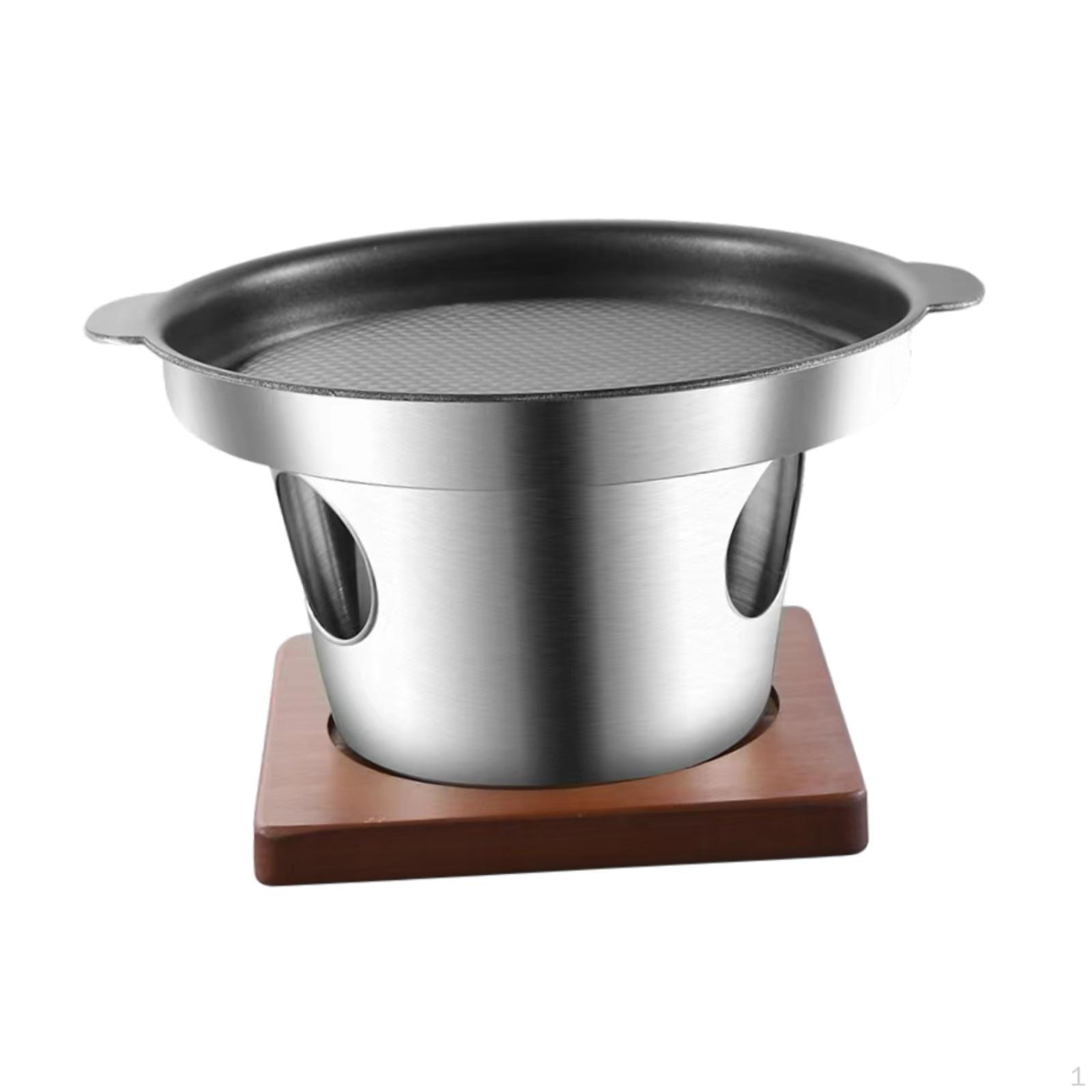 

Гриль для барбекю настольный из нержавеющей стали мини-барбекю корейский для пляжа