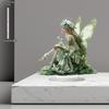 2D Flat Acrylic Green Angel and Fairy Decoration, Indoor and Outdoor Decoration - No Battery/electricity Required, Free Day De