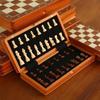 Qiuchao Solid Wood Magnetic Folding Chess Set