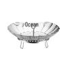 304 Stainless Steel Retractable Multi-Functional Steamer Basket with Thickened Design for Household and Hotel Use