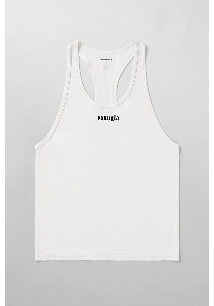 YoungLA Herren Slim-Fit Ärmelloses Schnelltrocknendes Muskel-Tanktop