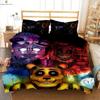 Dark Game 3D Printed Quilt Cover Kids Gift Bedding Set Quilt Cover Pillowcase 3 Pieces 100% Polyester Machine Washable