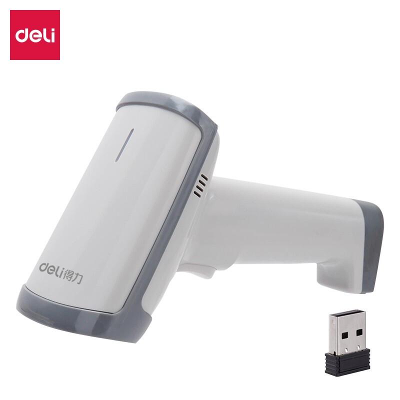 

Deli 14950W Wireless 1D/2D Barcode Scanner