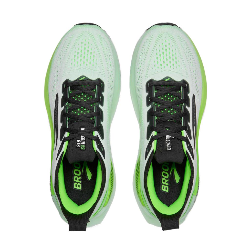 Brooks Glycerin GTS 23 Round Toe Lace-Up Cushioning Breathable Support Low-Top Running Shoes Men sneakers 110503-1D-154