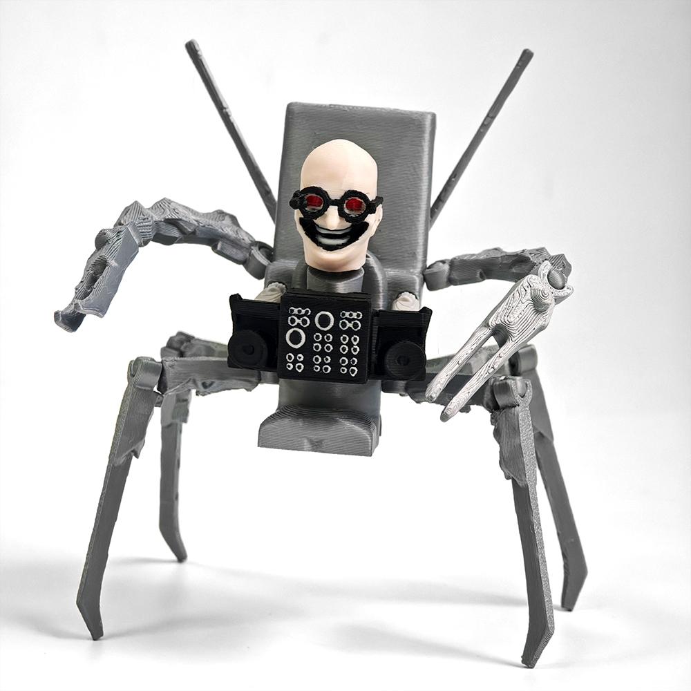 New Skibidi Toilet Camera TVman Titan Action Figure 3D Printed Toys Multi-Jointed Movable Clock Man Desktop Decor Xmas Gift