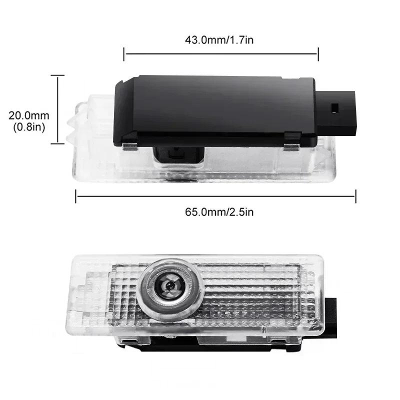 2 Stück Für BMW MINI Cooper One S JCW R56 R55 R53 F55 F56 R57 R60 Auto Tür Willkommensleuchten HD LED Laser Projektorleuchten Zubehör