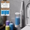 Spazzolino da Toilette Monouso da Parete con Testina di Ricambio