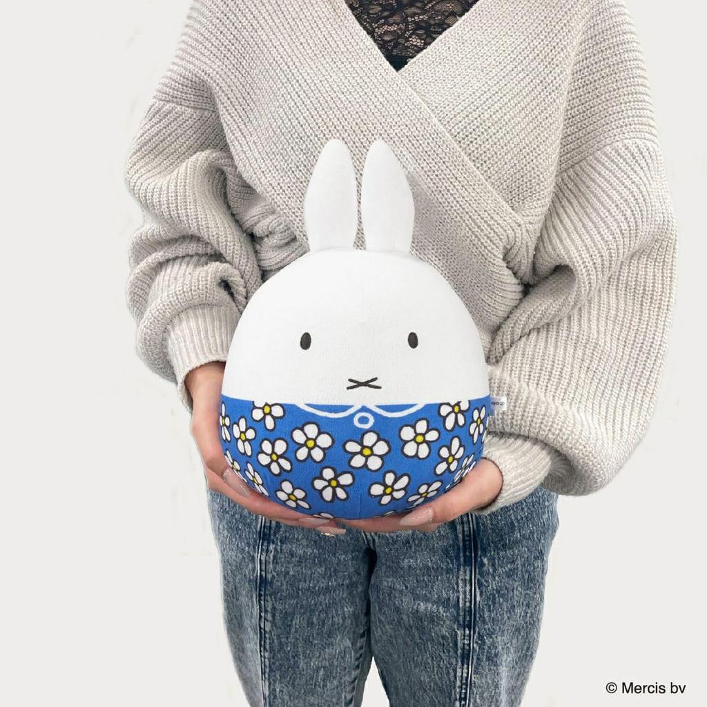 Miffy Plush Colon BIG (BIG Blue Flower)