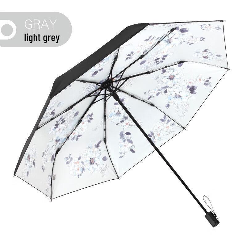Heaven Umbrella 3-Fold Floral UV Protection Sunny Rainy Umbrella