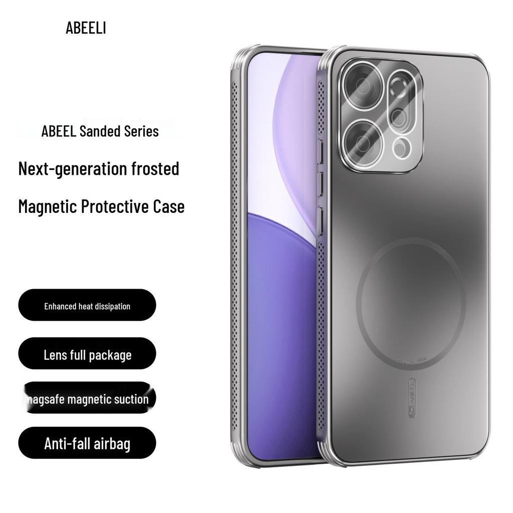 OPPO Reno 14/13 Pro Anti-Fall Magnetic Frosted Full Coverage Case