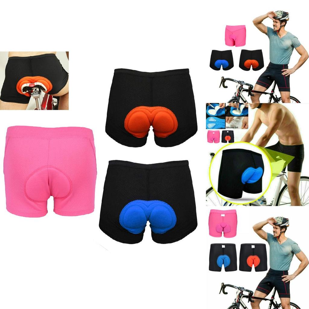 Breathable Men Women Cycling Shorts With Sponge Gel 3d Padded For Superior Comfort