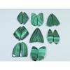 Natural Malachite Matched Pair Fancy Cabochon Loose Gemstone 08 Pair Lot C-869