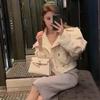 Thickened Cotton-padded Jacket Short Loose Down Cotton-padded Jacket Women's Winter Bread Jacket Large Lapel Cotton-padded Jacket