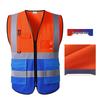 OLOMM Multi-Pocket Reflective Safety Vest