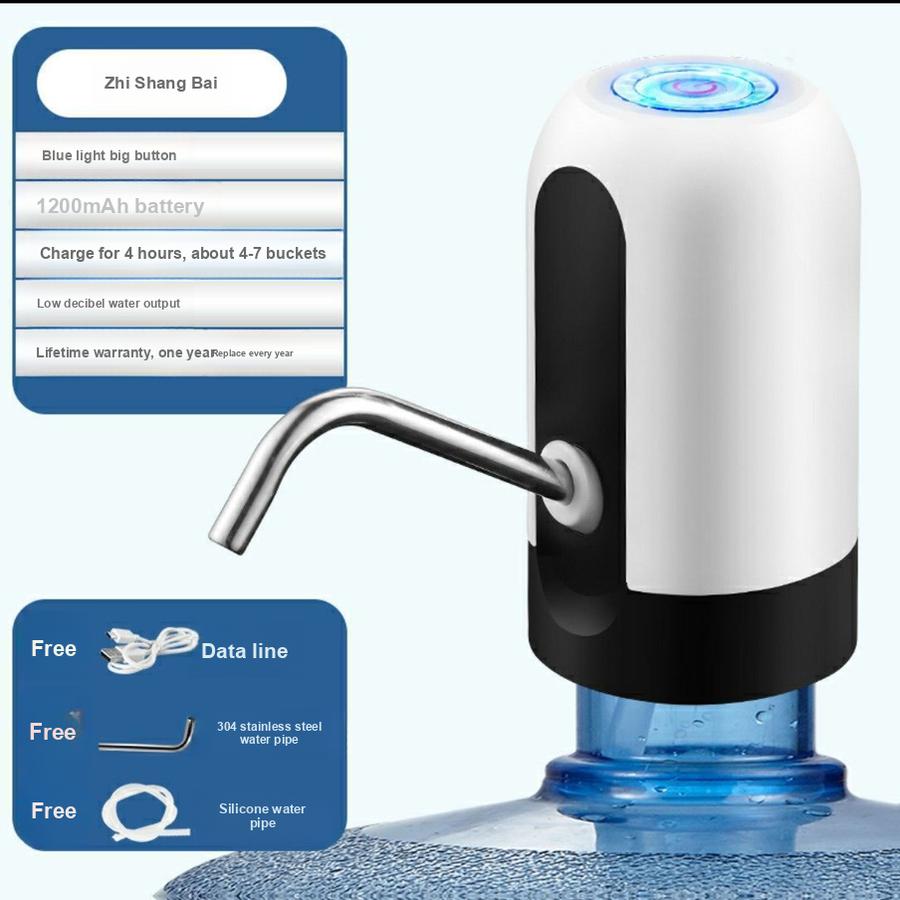 Electric Water Dispenser Pump for Bucket, Household Mineral Water Drinking Machine, Large Bucket, Pure Water Pressurized Automatic Dispenser