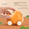 Manqi Cartoon Cute Pet Ejection Toy Car - Trendy Inertia Toy for Kids