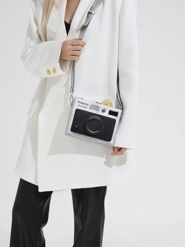 Unisex Korean Fashion Crossbody Bag - Influencer Style Radio Shoulder Box Bag