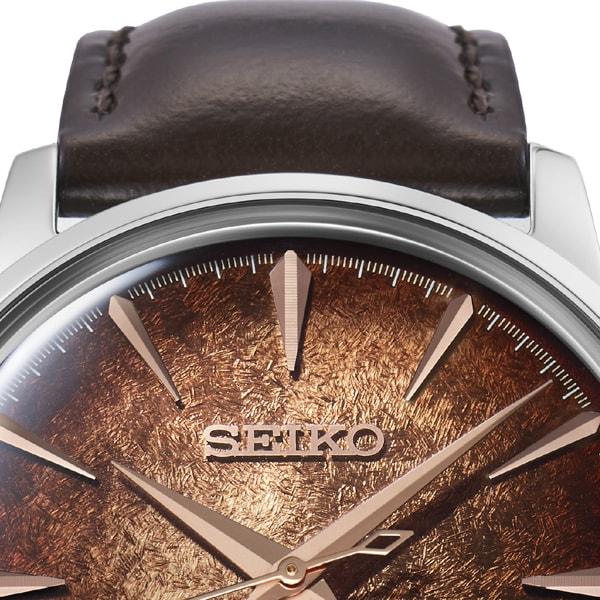 Seiko Presage COCKTA Series Men's Automatic Wrist Watch - Silver / Brown SARY271 HCB003J Gift Casual Business Sports Student