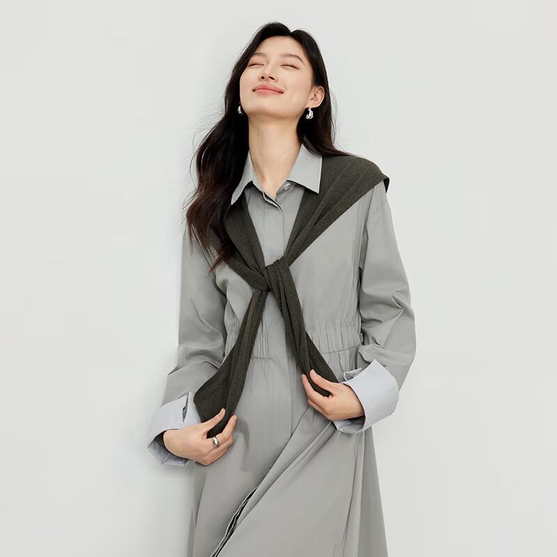 JOY SPEAKER Designed Patchwork Shawl Dress