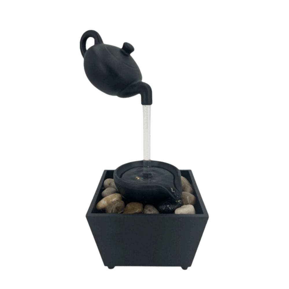 

Циркуляційний Потік Води Водяний Фонтан Акумулятор/Мережа Мікро-Ландшафтні Прикраси з Рухомою Водою ABS Декорація Водоспад