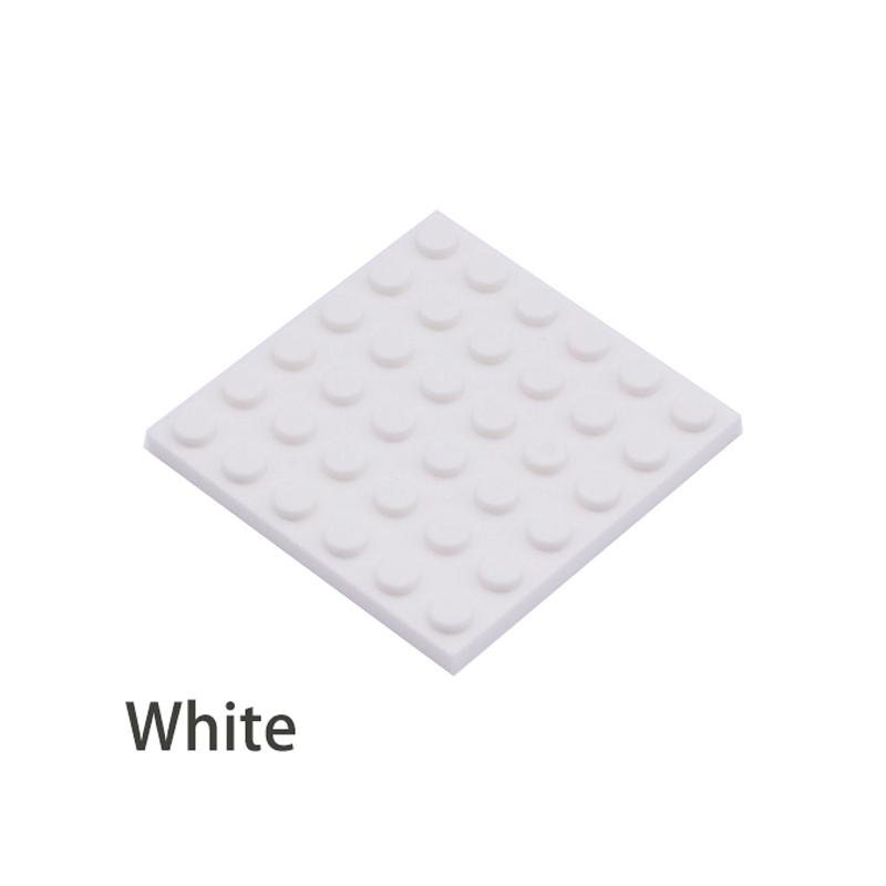 Non-Toxic 50Pcs Diy Building Blocks 6X6 Dots Thin Figures Bricks 12Color Educational Creative Size Compatible Brand Toys For Children 3958