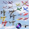 Electric Hand Throwing Glider Usb Rechargeable Fighter Plane With Durable Foam