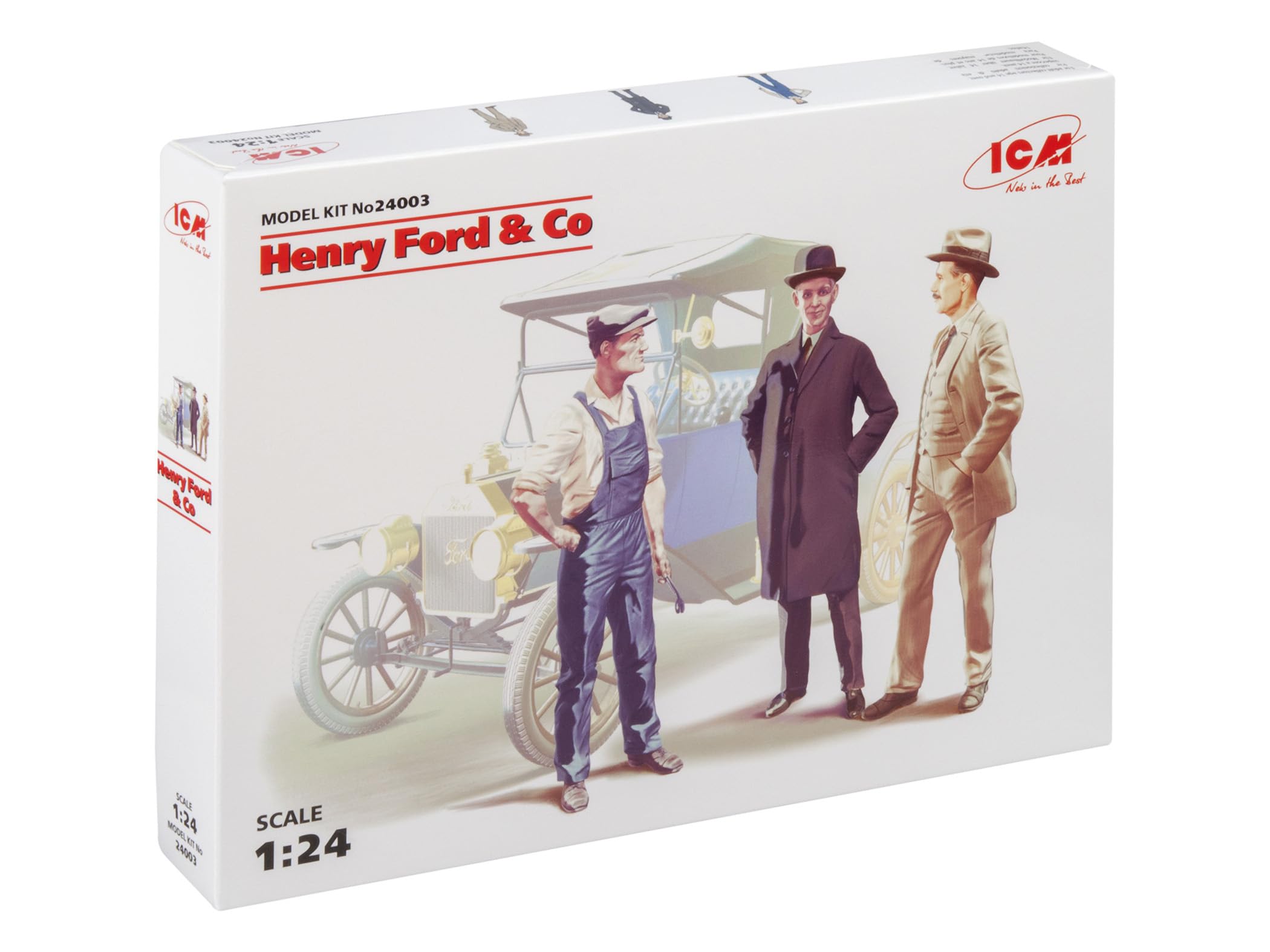 

ICM Henry Ford Figure Plastic Model 1/24 & Co.
