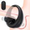 Vibrating Cock Ring with 360° Adjustable Beads Clitoral Stimulator,Penis Ring Vibrator Soft Material 8 Vibrations Penis Ring Adult Sex Toys