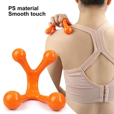 Handgeführtes Ganzkörpermassagegerät mit 4 Beinen, Druckpunkt, Tiefengewebe, Erholung von Muskelkater, Physiotherapie, Massagegerät für Schultern, Arme, Nacken, Rücken und Füße