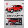 1/24 Scale Toyota RAV4 Off-Road SUV Model Car Metal Diecast Vehicle Simulation Collection Sound & Light Toy for Kids Boys Gift