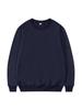 Unisex Brushed Round Neck Sweatshirt with Optional Embroidered or Printed Logo - Hot Selling Solid Color Design