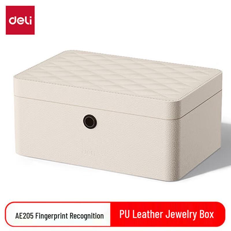 Deli AE205 Fingerprint Jewelry Safe Box
