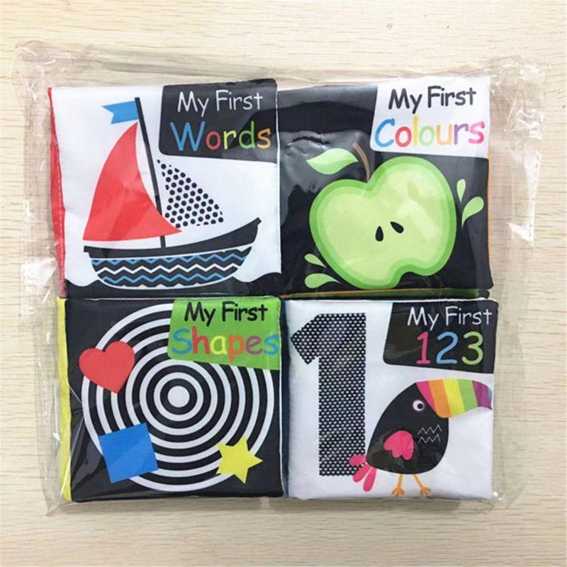 Baby Cloth Book Sensory Toy Activity Center Preschool Teaching Interactive Toy