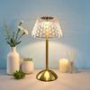 Retro Crystal Rechargeable Desk Lamp - CE Certified Night Light Atmosphere Lamp