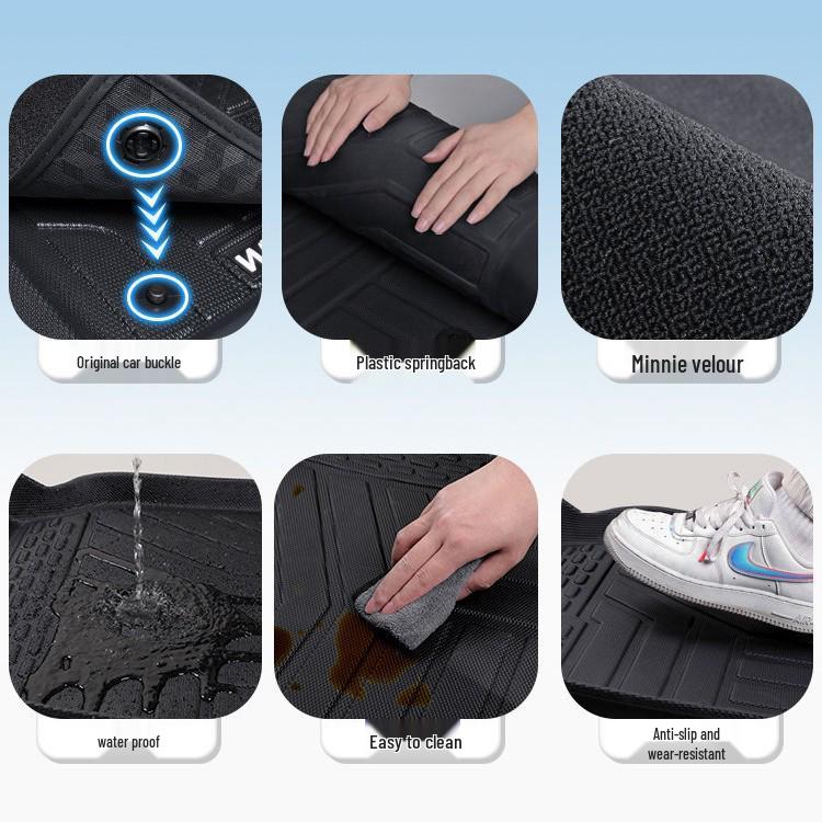 Jetour X70 PLUS: TPE Floor Mats & Accessories for 25 Models - Fully Enclosed Modification Parts