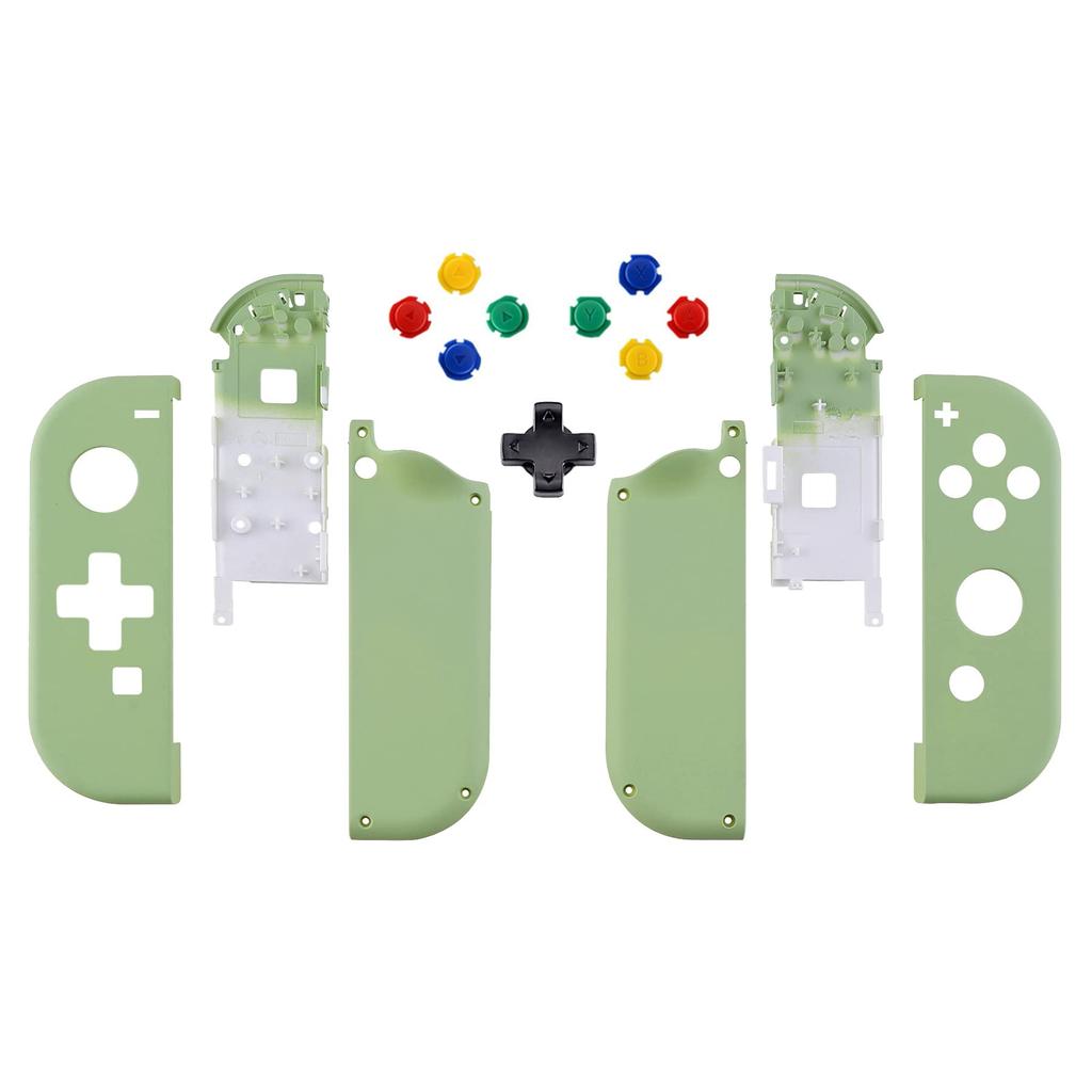 eXtremeRate Handheld Controller Housing for Switch and Switch with Full Button Set and Console Case Not (D-Pad Version) Joy-Con OLED, (Controller