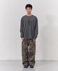 Tonilolenseu Pigment Graphic Long Sleeve Charcoal