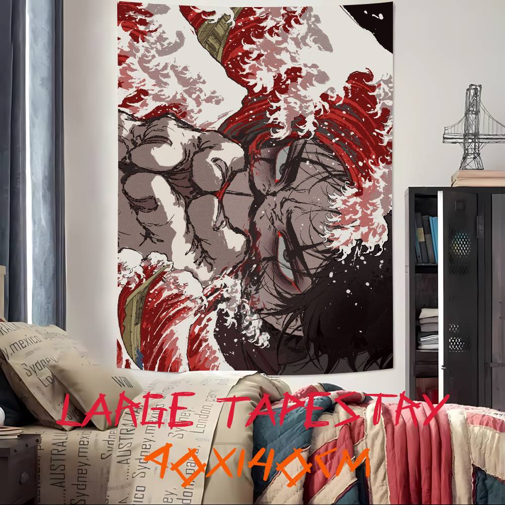 Popular Anime Cool Choso Tapestry Decoration Bedroom Dormitory Background Cloth Holiday Home Party Living Room Club Tapestry