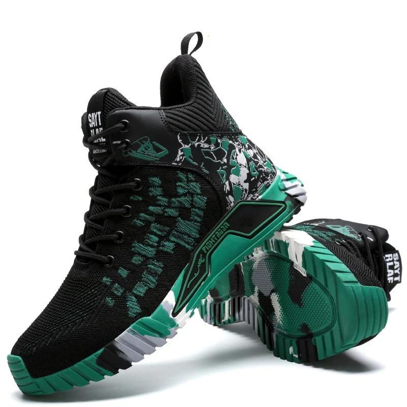 

Fashion High Top Safety Shoes Men Work Shoes Men Women Work Safety Boots Men s Work Shoes Fashion Security Protective Boots 36 зелёный