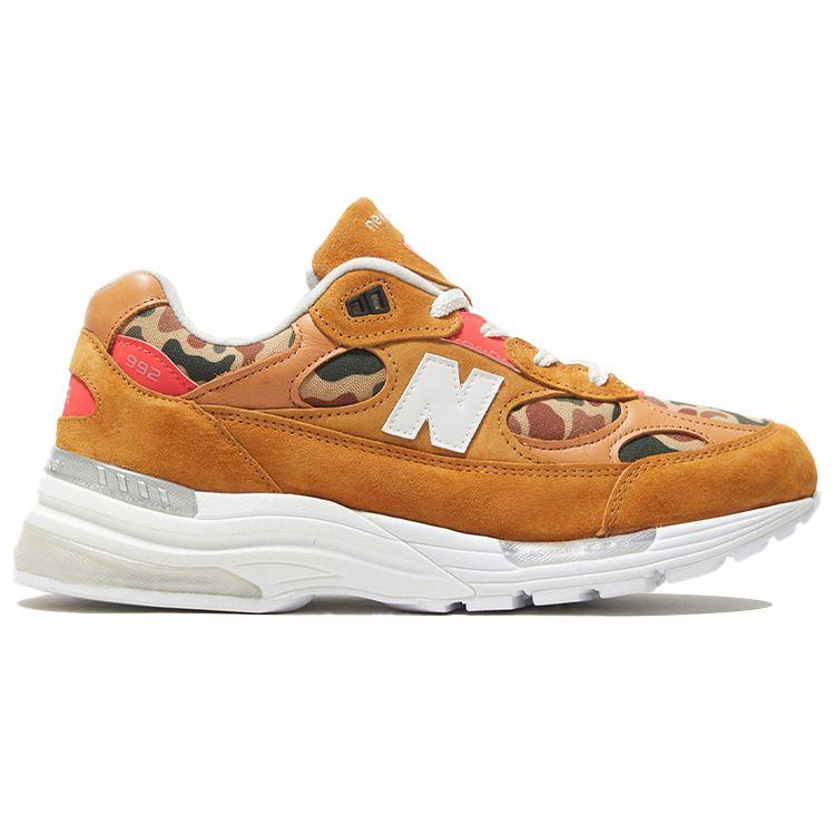 Todd Snyder X New Balance 992 Made In USA From Away Unisex Sneakers Tan Snuff-Tan White M992TS2
