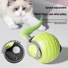 New Interactive Cat Toys Ball Smart Electric Rolling Ball Toys for Cat Kitty Pet Automatic Training USB Rechargeable Cat Toy