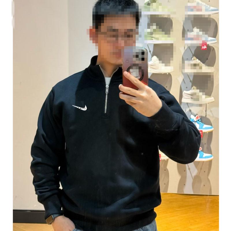 Men's Stand Collar Half-Zip Hoodie - Trendy Spring/Autumn Pullover Top