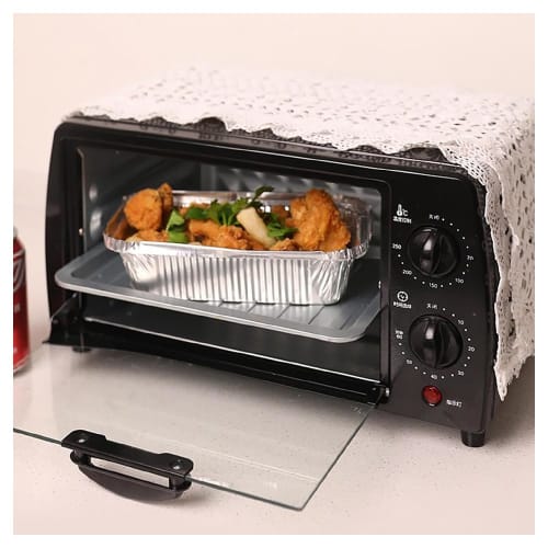 Heat-resistant aluminum plates, aluminum foil, aluminum containers, disposable plates, set of 30, 260ml/700ml capacity, BBQ, grill, gratin dish, deep,