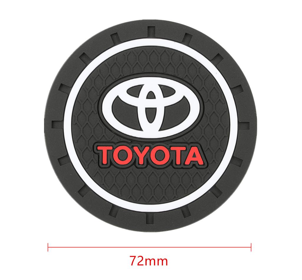 JKBS1 Car Sticker for Toyota Camry Chr Corolla Rav4 Yaris Prius Auto Water Cup Slot Non-Slip Mat Accessories Auto Cover Car Stlyling