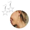 6 Pairs Y2K Style Earring Star Pendant Earrings Set for Women Girls Pentastars Shape Stud Ear Pendants Handcrafted Gifts